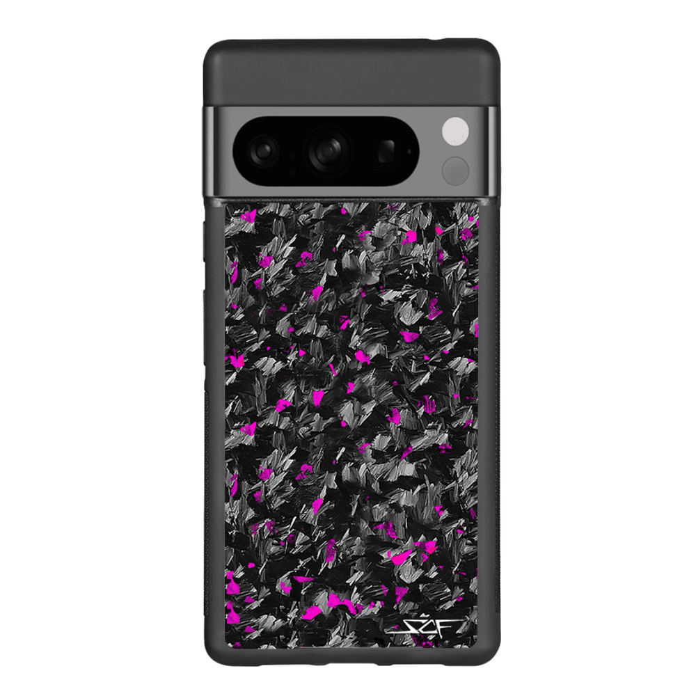 Google Pixel | Purple Flake Real Forged Carbon Fiber Phone Case | CLASSIC Series