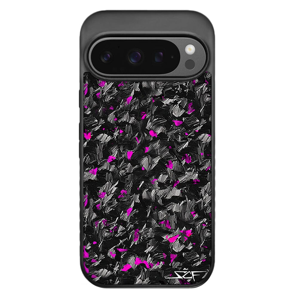 Google Pixel | Purple Flake Real Forged Carbon Fiber Phone Case | CLASSIC Series