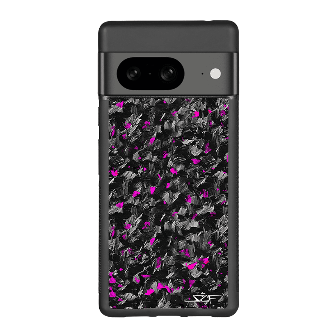 Google Pixel | Purple Flake Real Forged Carbon Fiber Phone Case | CLASSIC Series