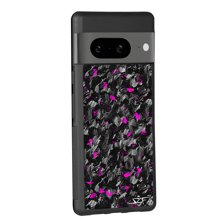 Google Pixel | Purple Flake Real Forged Carbon Fiber Phone Case | CLASSIC Series