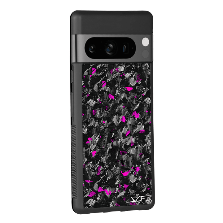 Google Pixel | Purple Flake Real Forged Carbon Fiber Phone Case | CLASSIC Series