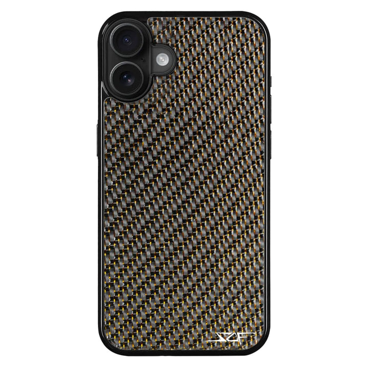 iPhone | Gold Lace Real Carbon Fiber Phone Case | CLASSIC Series