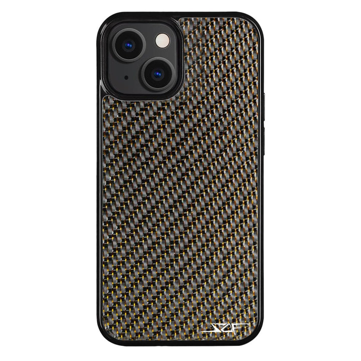 iPhone | Gold Lace Real Carbon Fiber Phone Case | CLASSIC Series