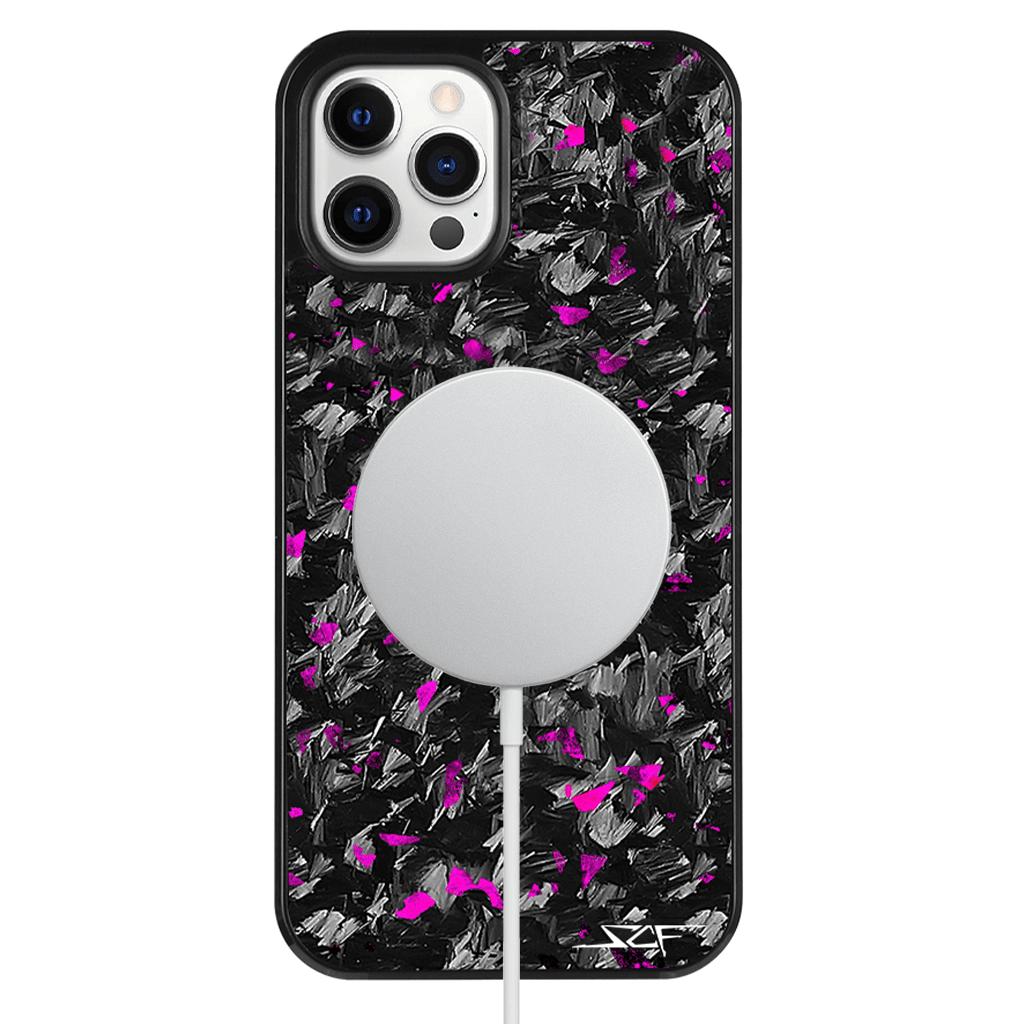 iPhone | Purple Flake Real Forged Carbon Fiber Phone Case | CLASSIC Series