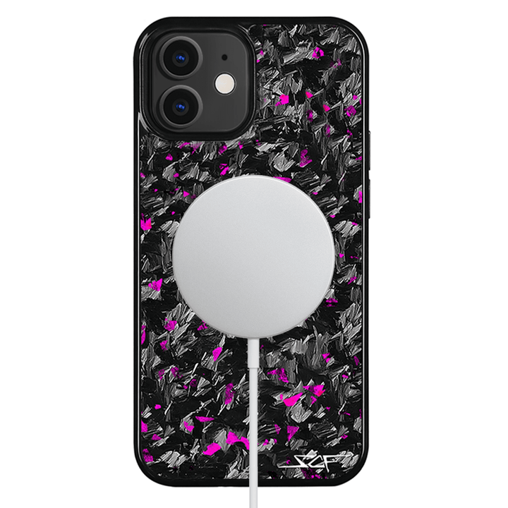 iPhone | Purple Flake Real Forged Carbon Fiber Phone Case | CLASSIC Series