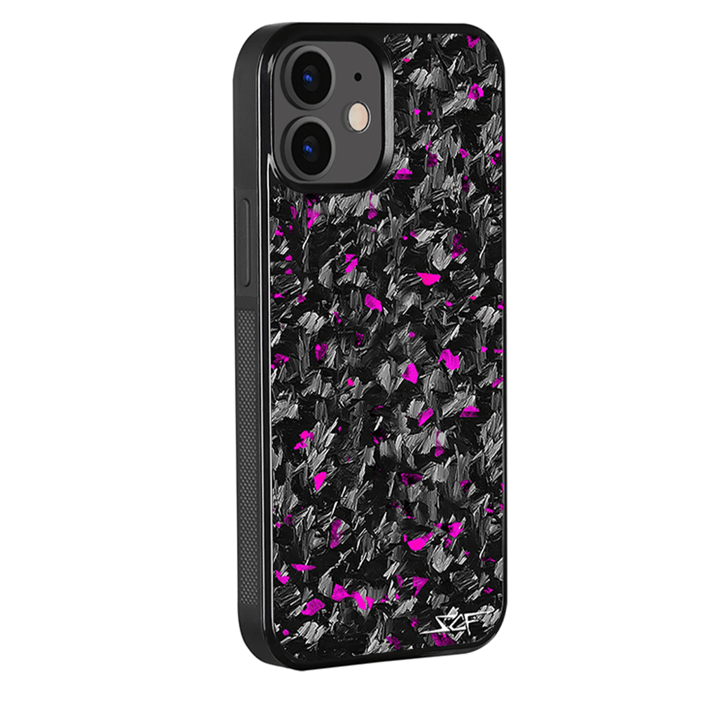 iPhone | Purple Flake Real Forged Carbon Fiber Phone Case | CLASSIC Series