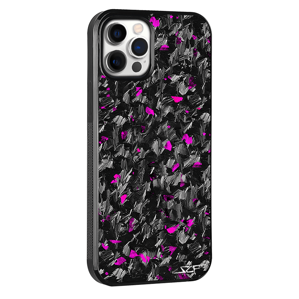 iPhone | Purple Flake Real Forged Carbon Fiber Phone Case | CLASSIC Series