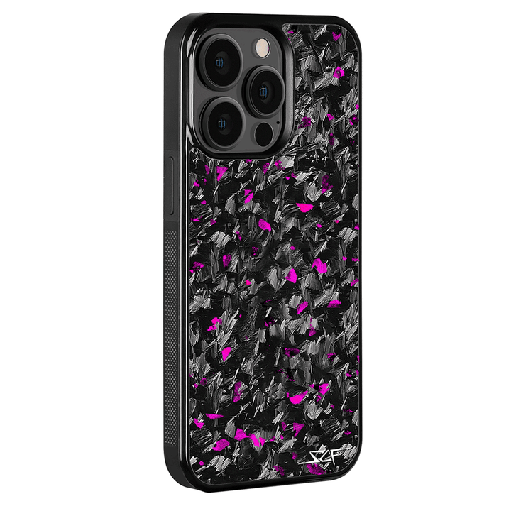 iPhone | Purple Flake Real Forged Carbon Fiber Phone Case | CLASSIC Series