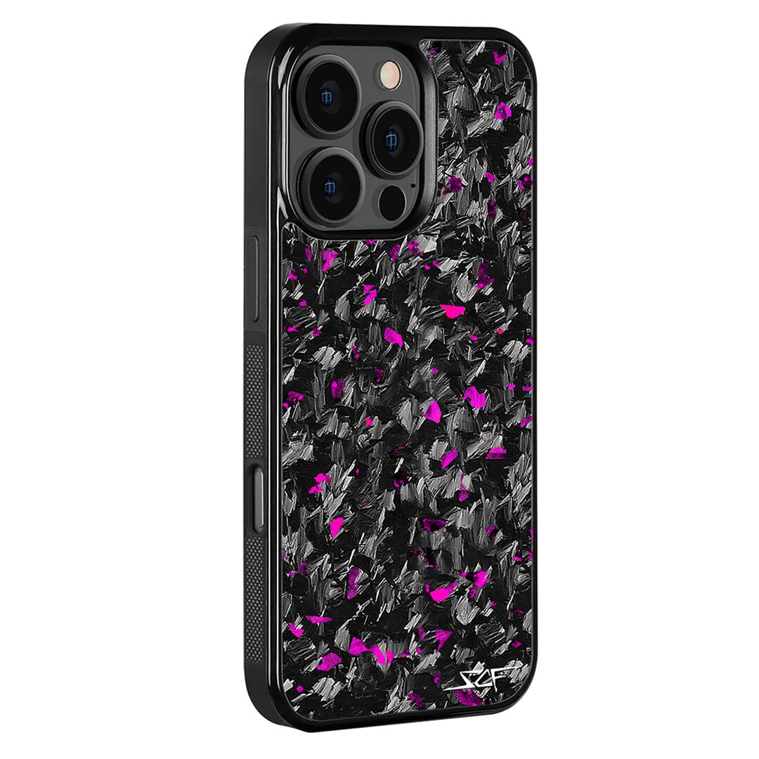 iPhone | Purple Flake Real Forged Carbon Fiber Phone Case | CLASSIC Series