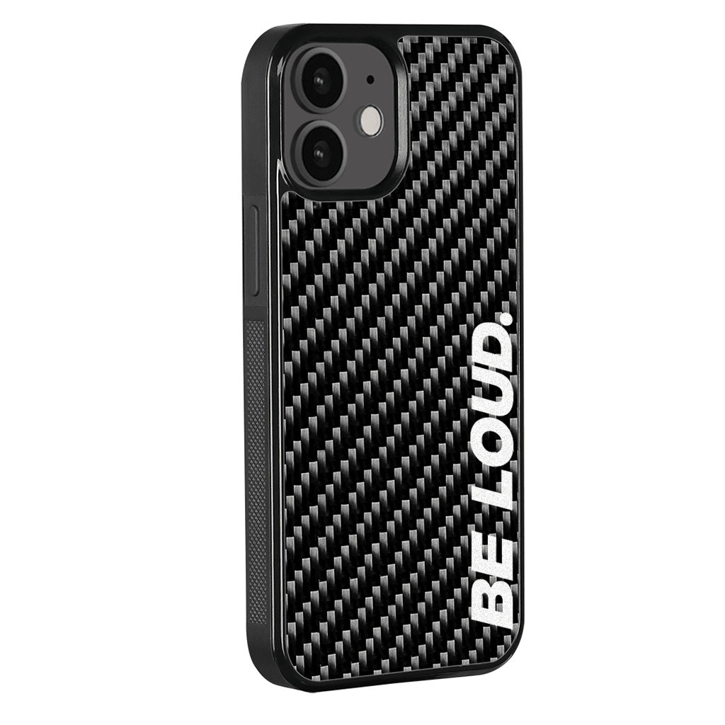 iPhone | Real Carbon Fiber Case | BE LOUD. x SCF