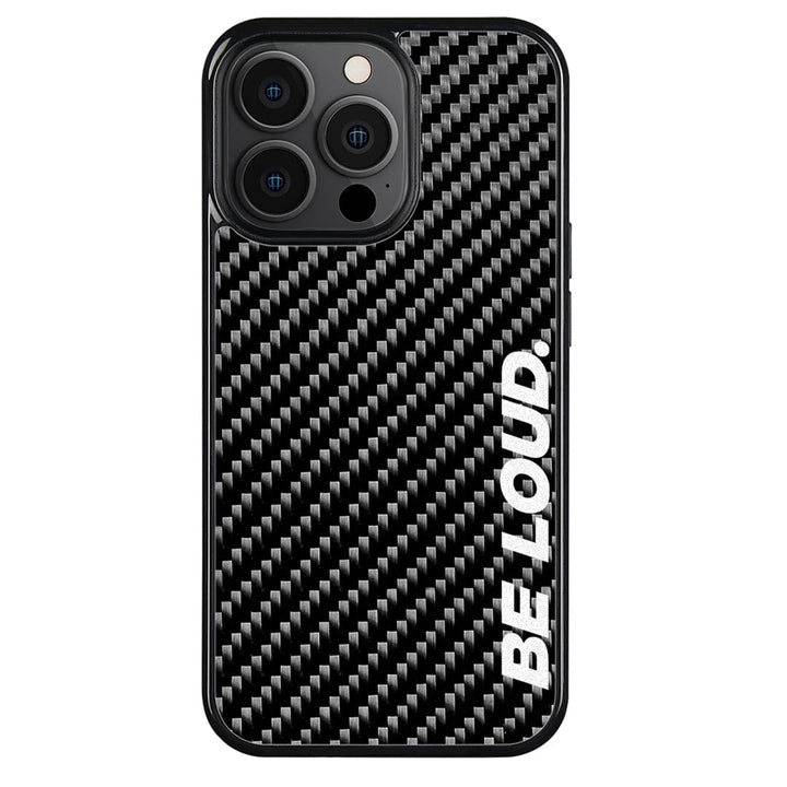 iPhone | Real Carbon Fiber Case | BE LOUD. x SCF