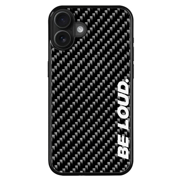 iPhone | Real Carbon Fiber Case | BE LOUD. x SCF