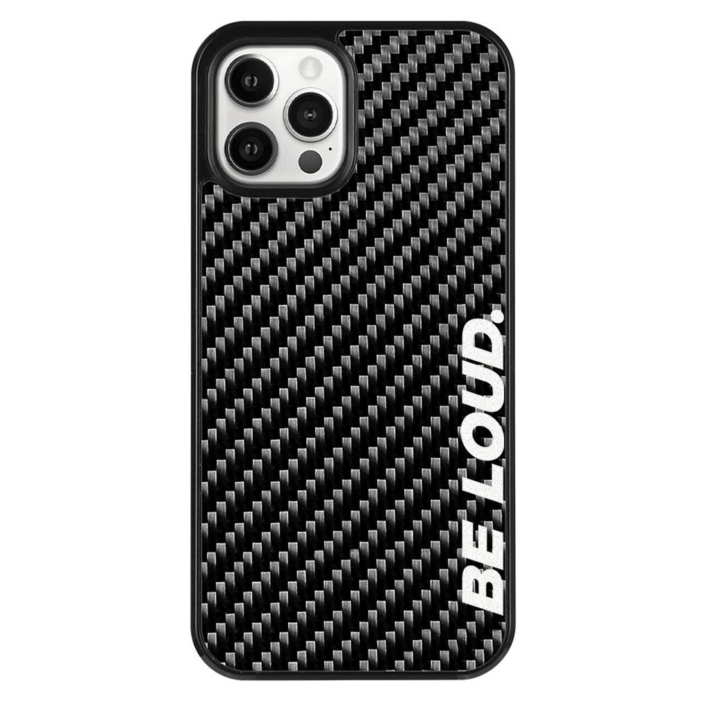 iPhone | Real Carbon Fiber Case | BE LOUD. x SCF