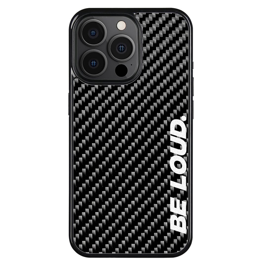 iPhone | Real Carbon Fiber Case | BE LOUD. x SCF