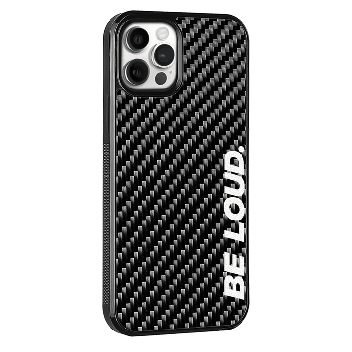 iPhone | Real Carbon Fiber Case | BE LOUD. x SCF