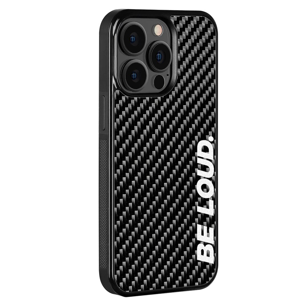 iPhone | Real Carbon Fiber Case | BE LOUD. x SCF