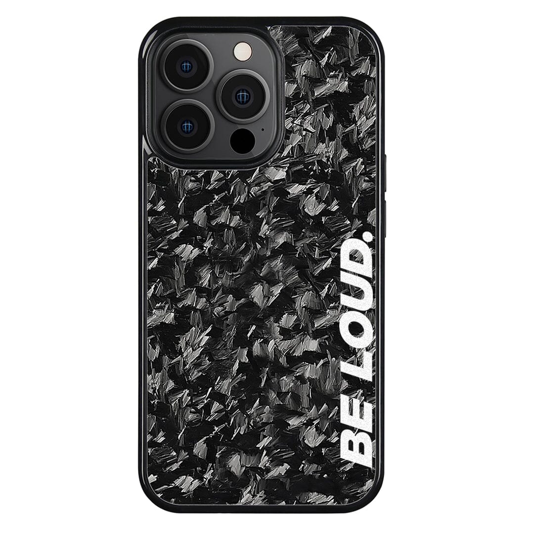 iPhone | Real Forged Carbon Fiber Case | BE LOUD. x SCF