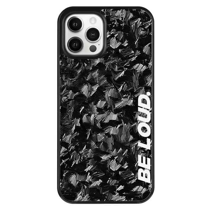 iPhone | Real Forged Carbon Fiber Case | BE LOUD. x SCF