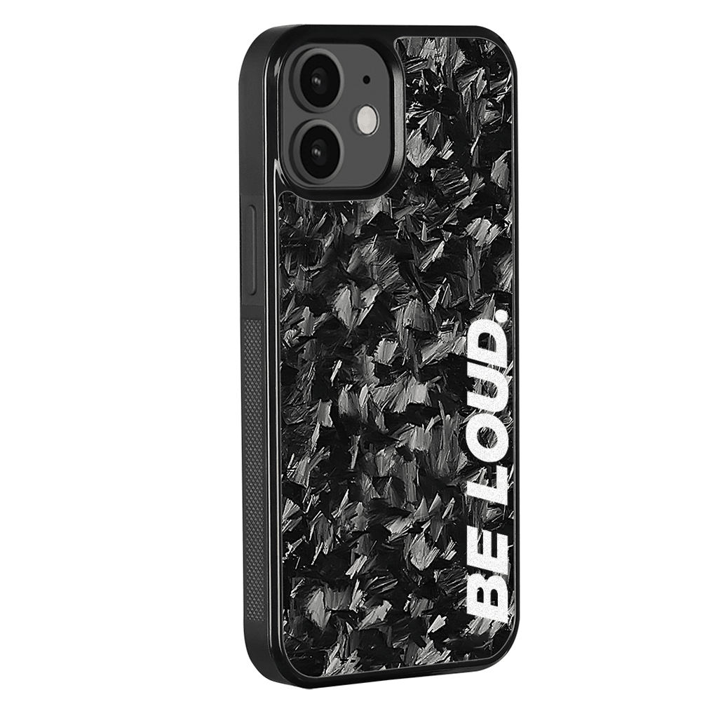 iPhone | Real Forged Carbon Fiber Case | BE LOUD. x SCF