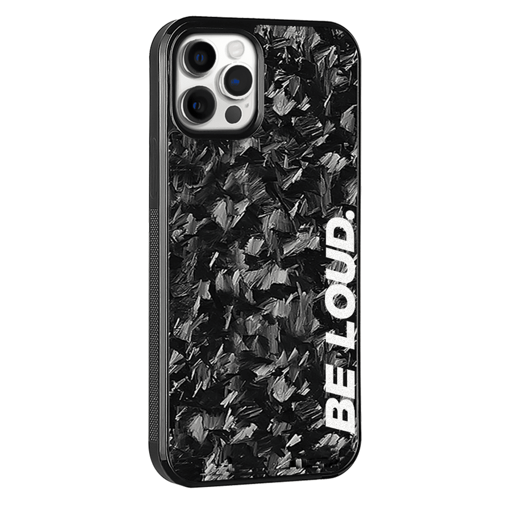 iPhone | Real Forged Carbon Fiber Case | BE LOUD. x SCF