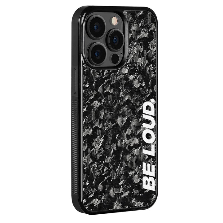 iPhone | Real Forged Carbon Fiber Case | BE LOUD. x SCF