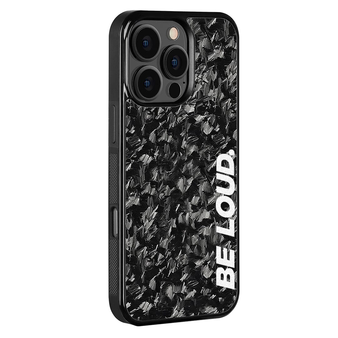 iPhone | Real Forged Carbon Fiber Case | BE LOUD. x SCF