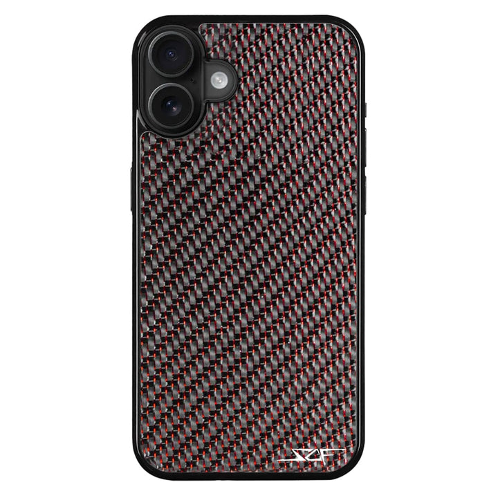 iPhone | Red Lace Real Carbon Fiber Phone Case | CLASSIC Series