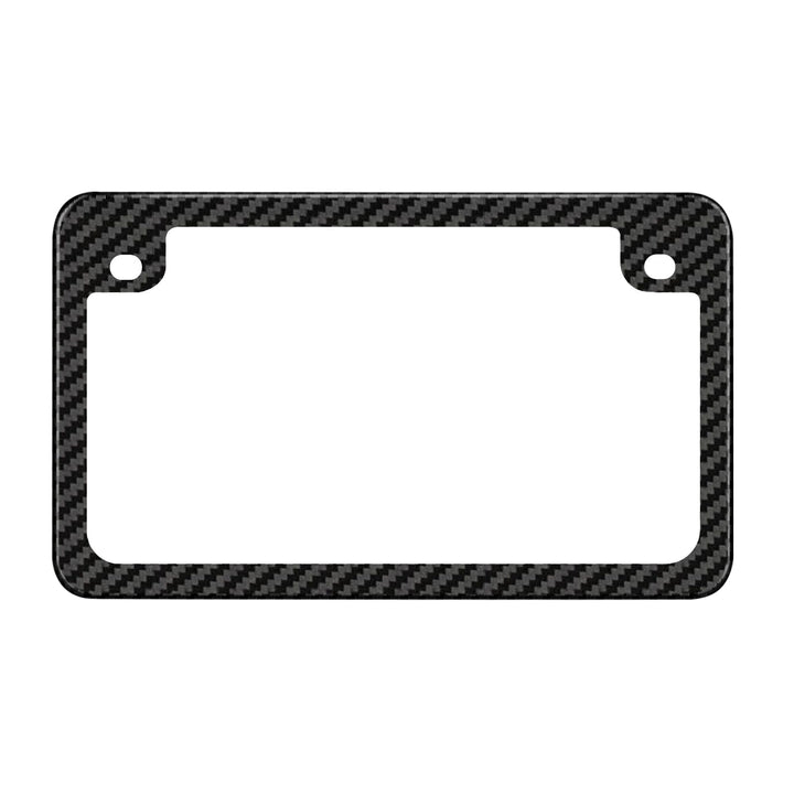 Real Carbon Fiber Motorcycle License Plate Frame