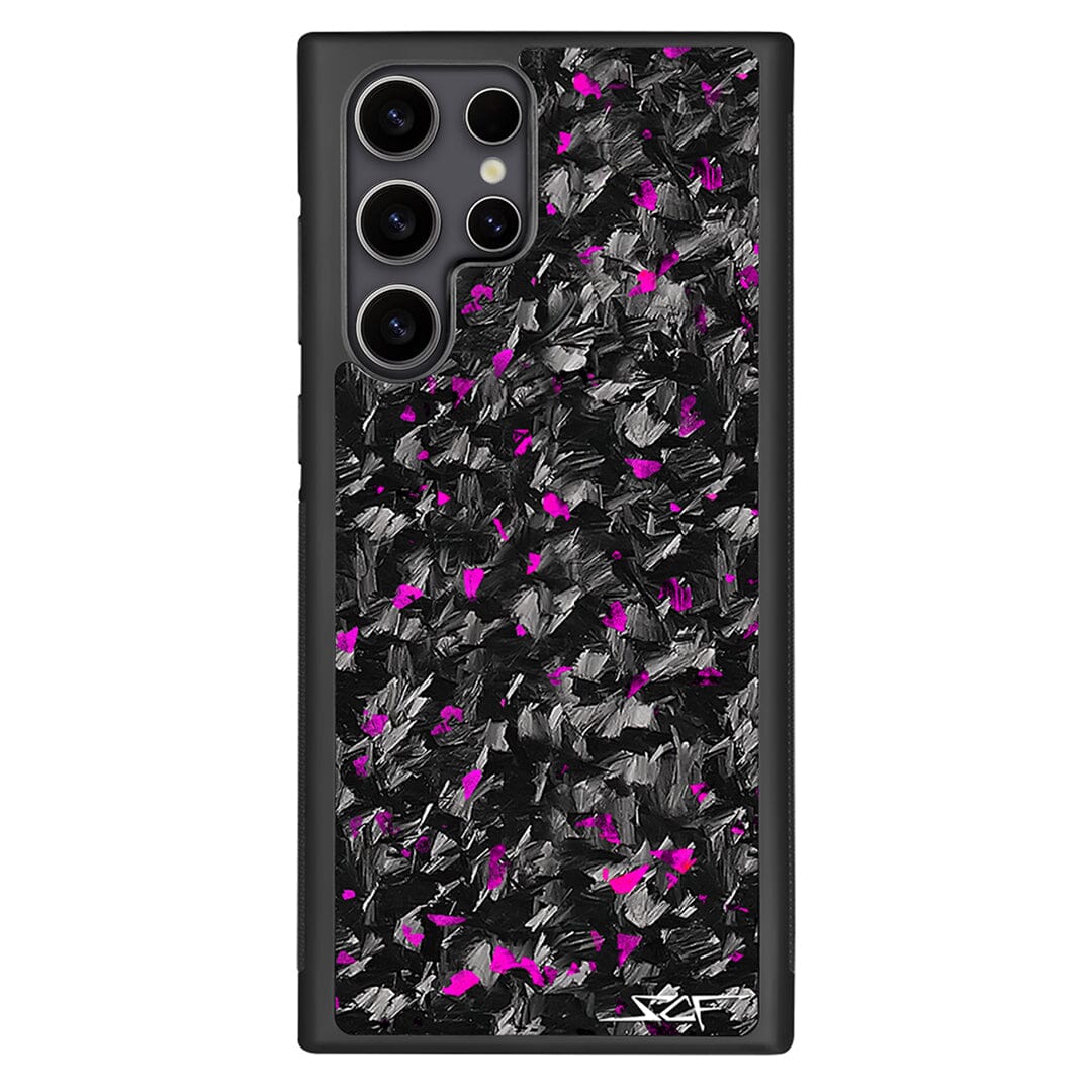 Samsung | Purple Flake Real Forged Carbon Fiber Phone Case | CLASSIC Series