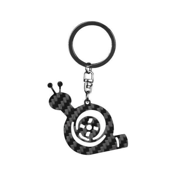  MONOCARBON Real Carbon Fiber Key Chain with Real